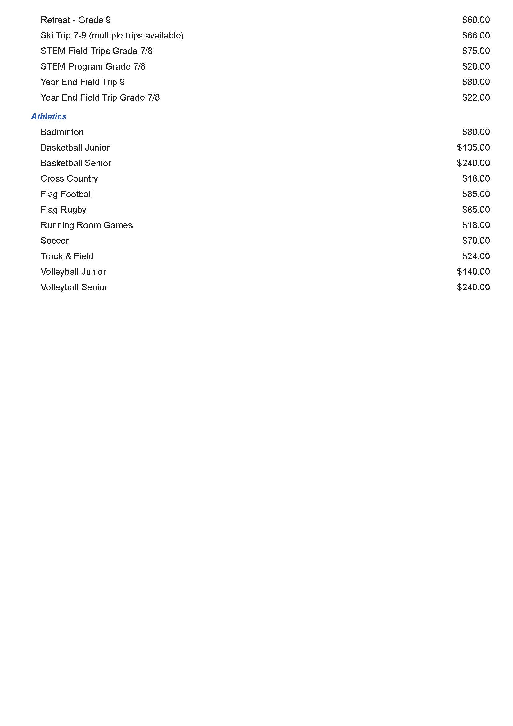FMT School Fee 2026 2027 Page 2