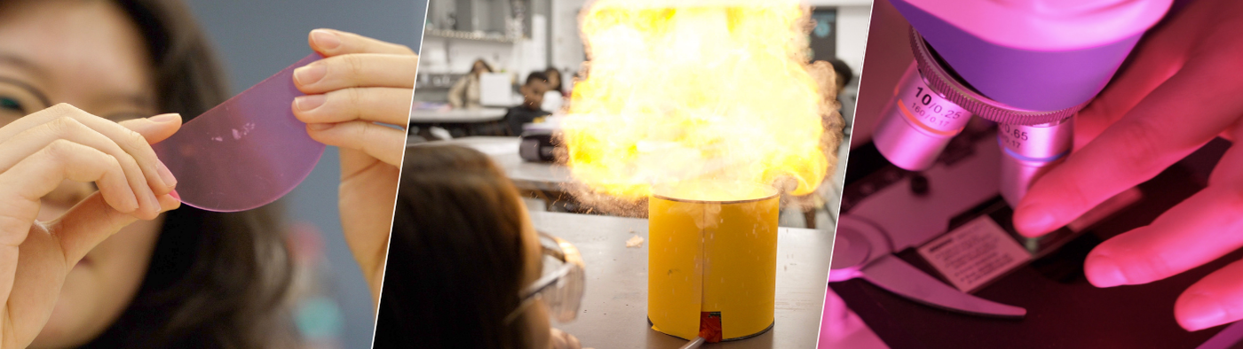 Students learning STEM in ECSD schools